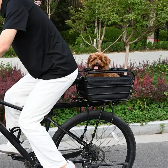 Panier arrière robuste pour vélo