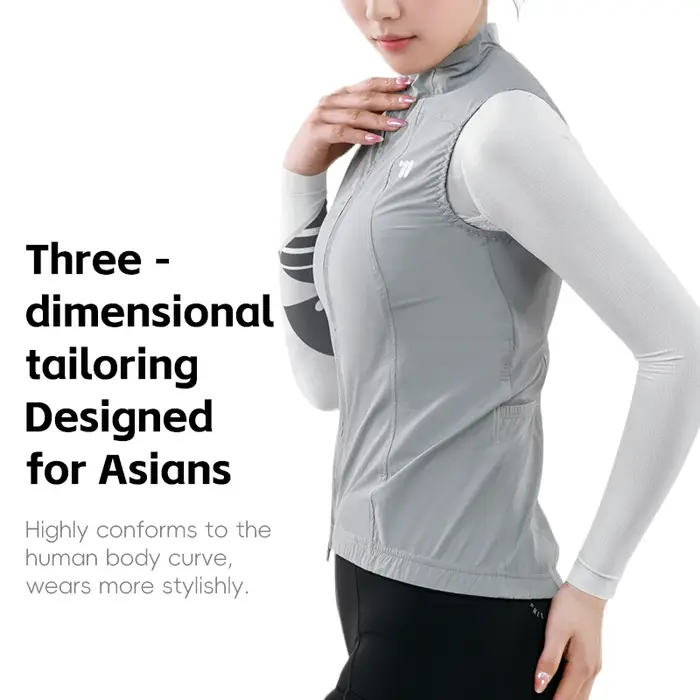 WEST BIKING – gilet de cyclisme coupe-vent pour femmes