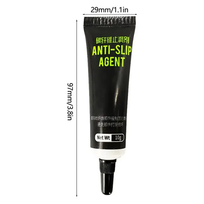 Graisse de vélo en Fiber de carbone, lubrifiant antidérapant, ensemble de graisse de vélo, tige de s