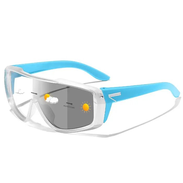 Marque de mode hommes femmes vélo lunettes photochromiques vtt