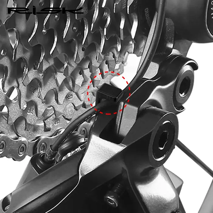 Clip de fixation de câble électrique Di2 pour dérailleur arrière RISK Road Bike 12S SD300