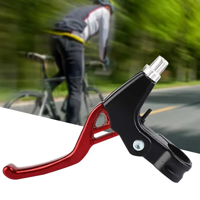 1 paire de leviers de frein en alliage d'aluminium pour vélo de montagne