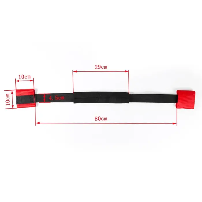 Sangle de support de barre de guidon de moto