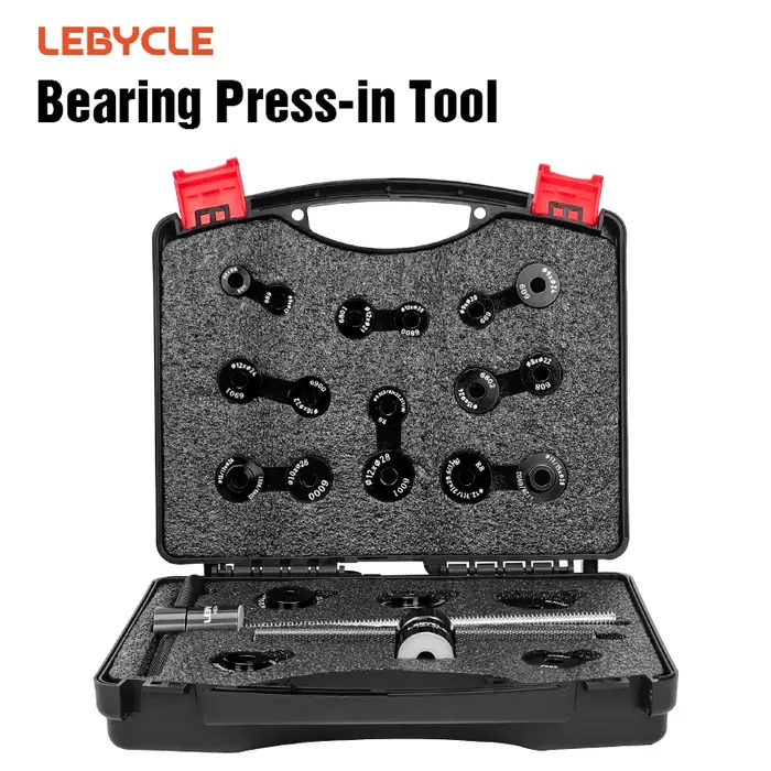 LEBYCLE – Kit d'outils d'installation et de retrait de roulement de moyeu de vélo