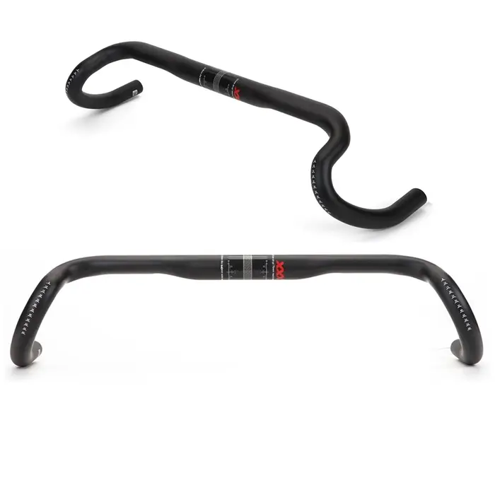 2025 BALUGOE nouveau guidon de gravier en carbone grande barre évasée Cycle cross guidon de vélo de 