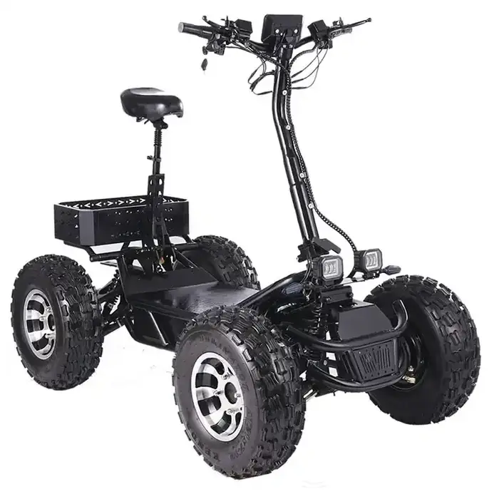 20 pouces tout Terrain 4x4 hors route Scooter électrique 8000W60V