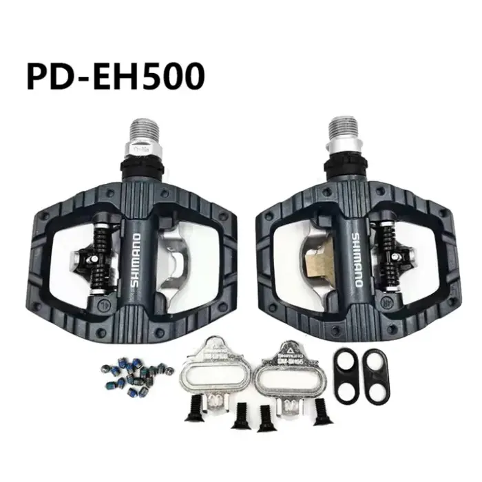 SHIMANO PD-EH500 pédale de vélo Action légère pédales SPD avec taquet SM-SH56 accessoires de vélo Sh