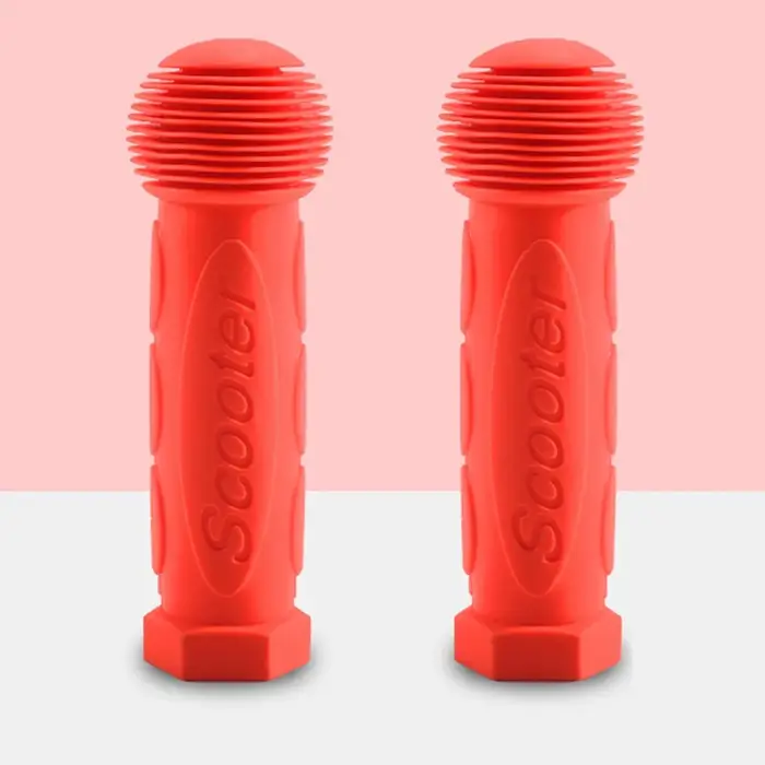 1 paire de poignées de guidon de vélo pour enfants, couverture de guidon de Tricycle et de Scooter pour enfants, poignée en caoutchouc antidérapante et étanche