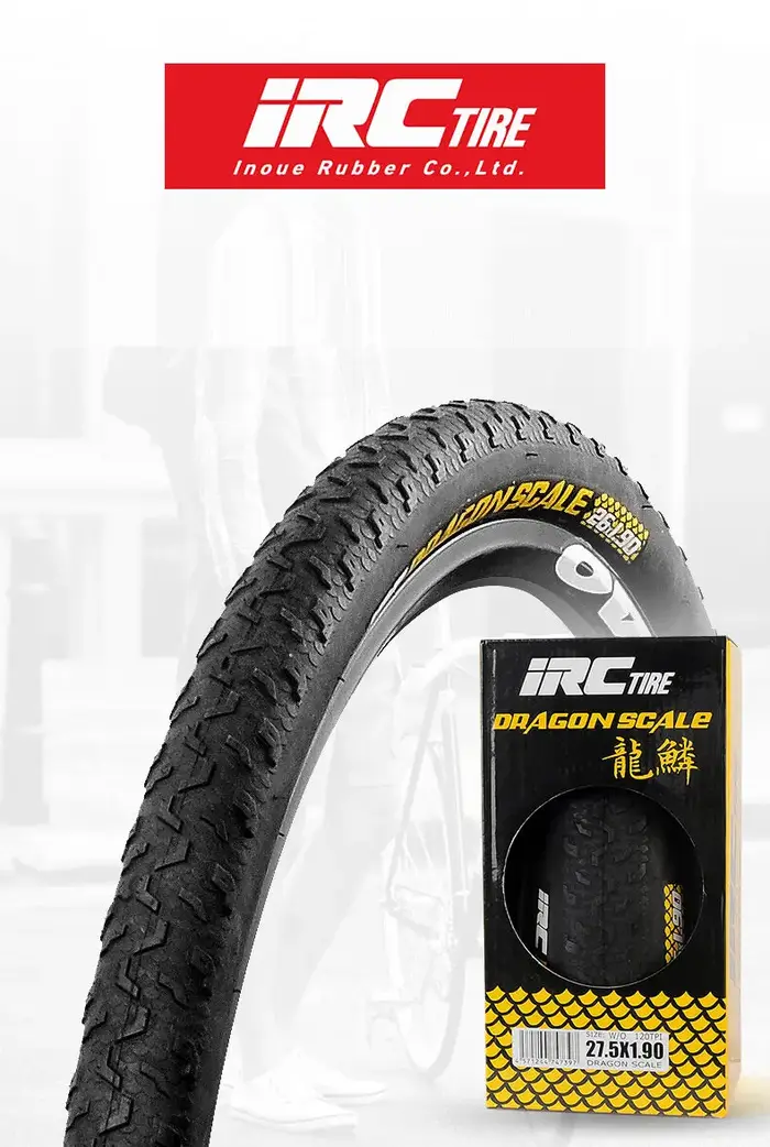 IRC – pneu pliable de vélo à échelle Dragon