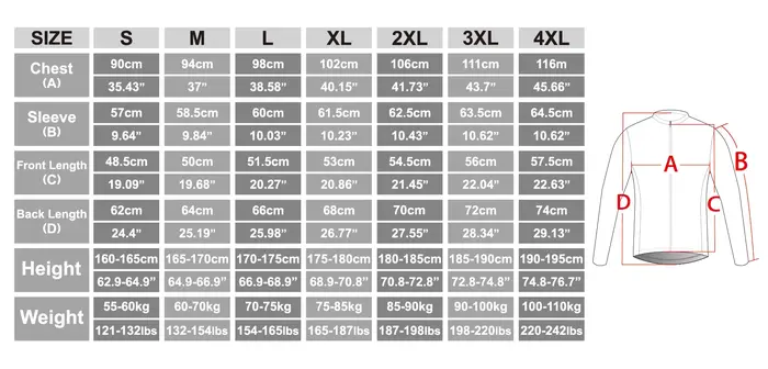 X-tiger hommes Maillot de cyclisme à manches longues vtt Maillot vêtements de vélo Maillot de descen