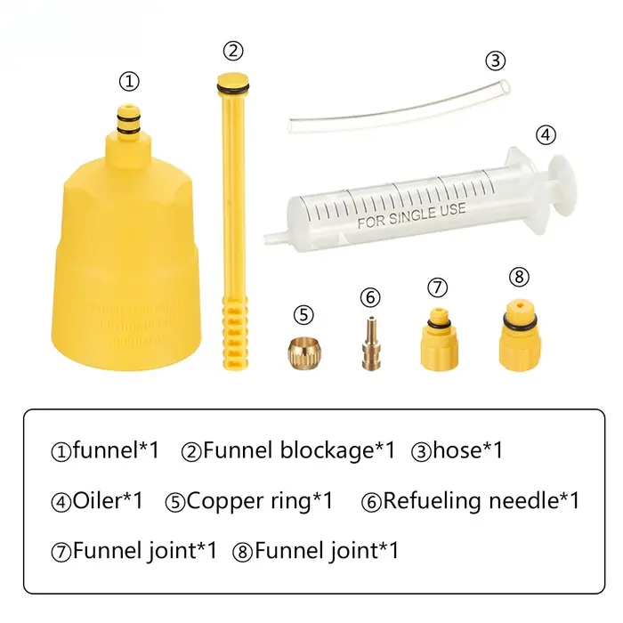 Kit de purge de freins de vélo pour freins à disque hydrauliques Shimano, huile minérale, outil de p
