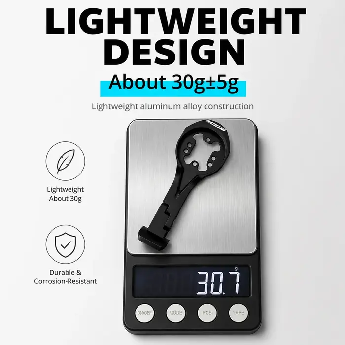 Support de compteur de vélo en alliage d'aluminium ULLICYC compatible avec SCOTT SYNCROS ADDICT RR IC RR1.5 RR2.0 Garmin1050 Wahoo Giant Bryton GPS Mo