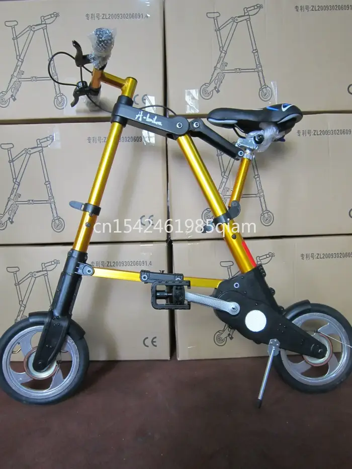 Vélo de camping pliable pour hommes et femmes, mini scooter portable pour adultes, pour l'exercice en plein air