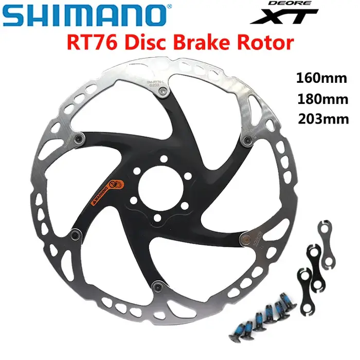 Shimano Deore XT RT86 SLX RT76 RT26 RT56 RT66 disque de frein 6 boulons technologie de point de glac