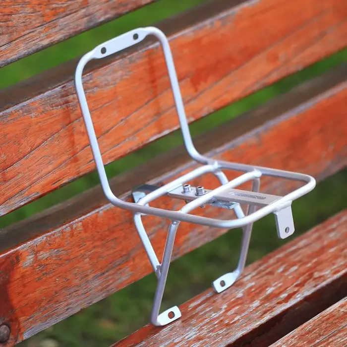 Panier avant en aluminium/alliage pour vélo de montagne pliable de 20 pouces