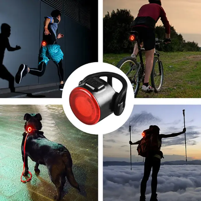 Ensemble de feux avant et arrière de vélo
