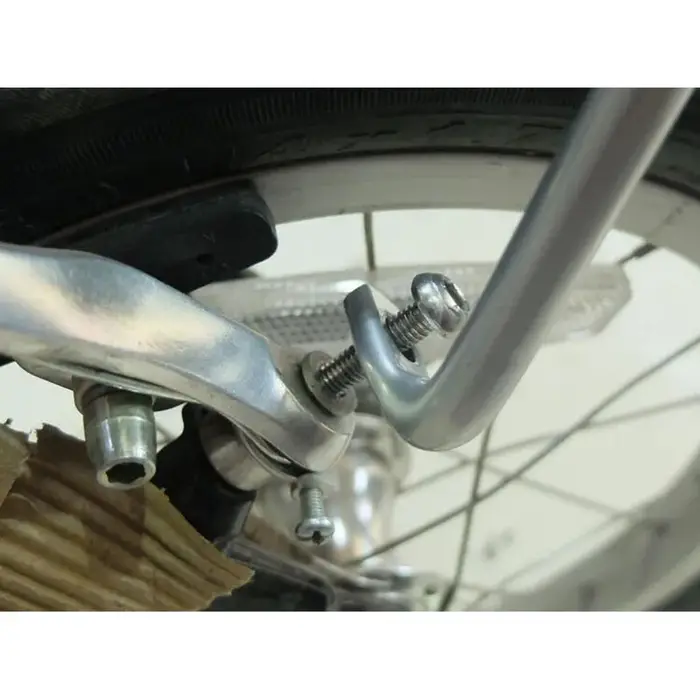 Porte-bagages arrière en alliage d'aluminium pour vélo pliant