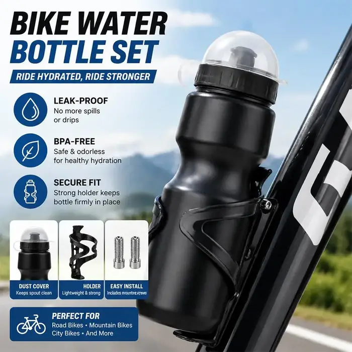 Bouteille d'eau pour vélo
