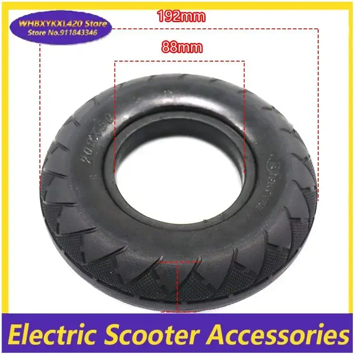 Ou Speedway Mini 4 Pro pneu de roue solide Scooter électrique Ruima PRO 200X50 accessoires de remplacement Non pneumatiques