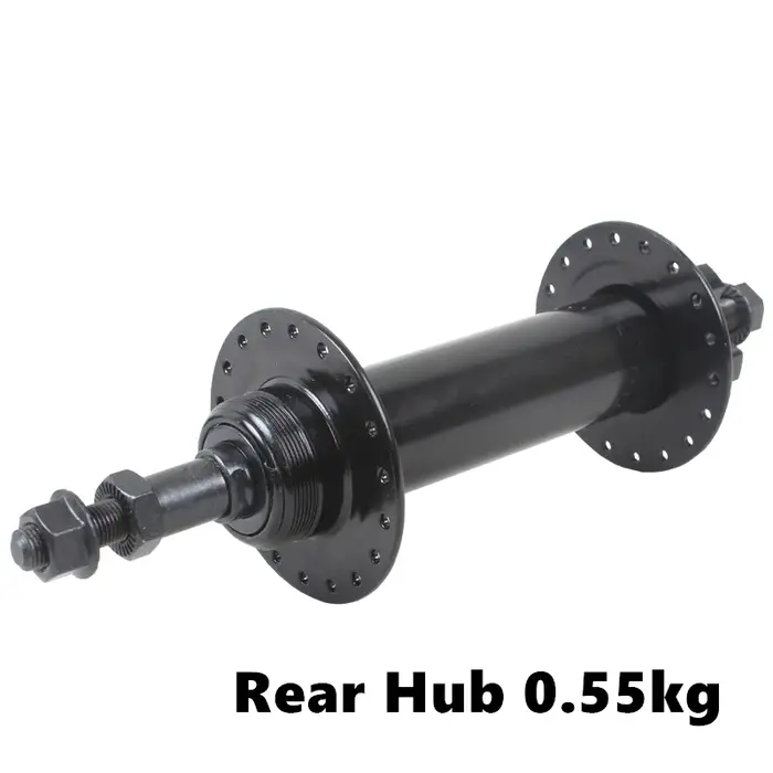 Moyeux de vélo vélo de neige 26x4.0 frein à disque Ultra-large ajustement volant d'inertie rotatif 36 trous roue avant et arrière en acier à haute teneur en carbone