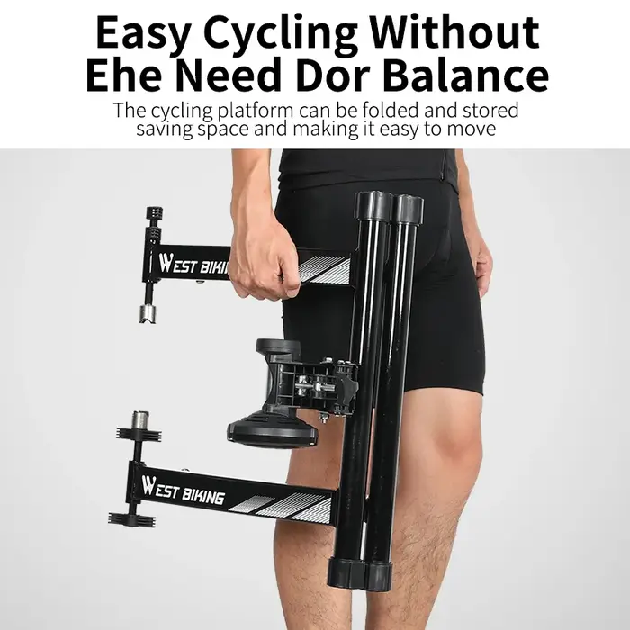 WEST BIKING-Entraîneur de vélo magnétique à 6 vitesses
