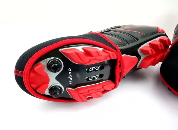 Hiver néoprène chaussures imperméables couverture cyclisme ensemble vélo couvre-chaussures