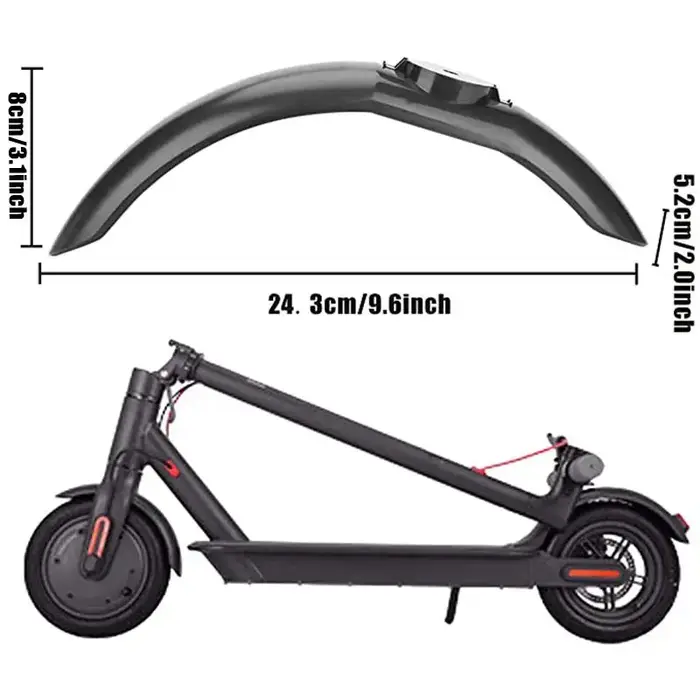 Garde-boue avant pour Scooter électrique Xiaomi Mijia M365 1S Pro Pro2 M187 Mi3 Bird Spin