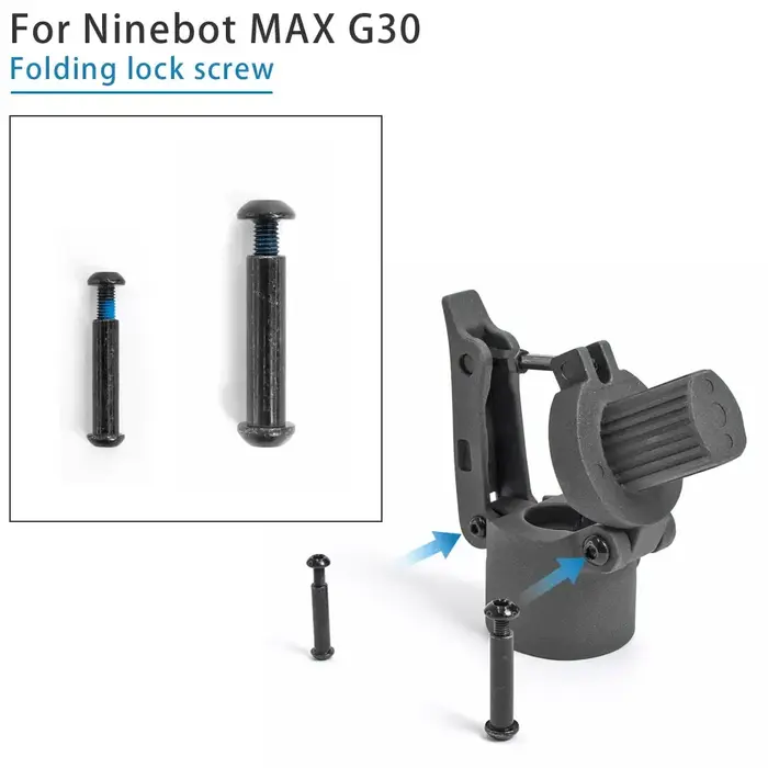 Vis de fixation de base pliable pour trottinette électrique Ninebot MAX G30 G30D