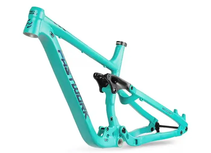 Cadre de vélo tout suspendu, en alliage d'aluminium, Soft Trail, 4 maillons, VTT Enduro, AM, DH Down