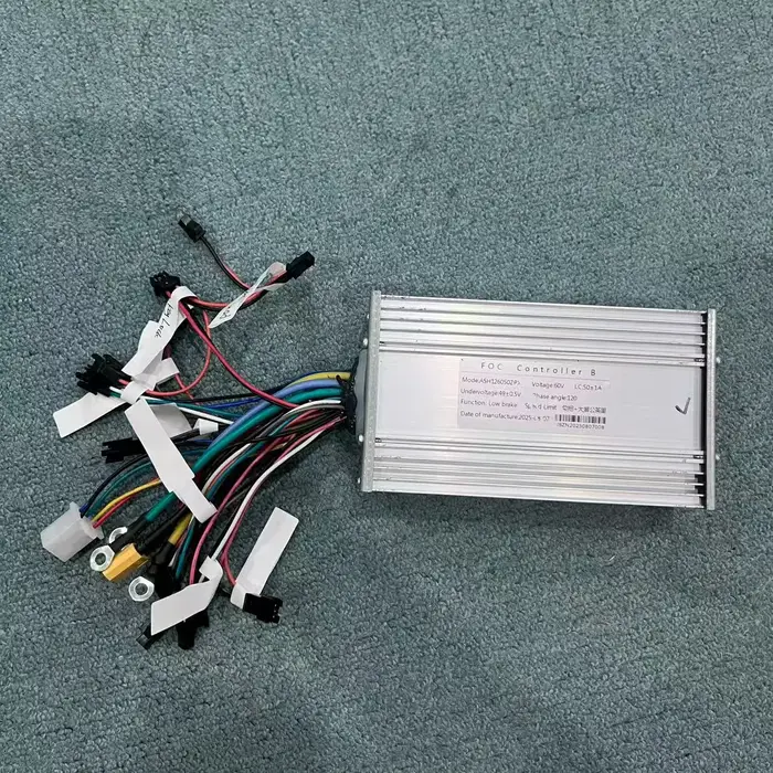 60V 50A JB Jingbo Scooter électrique FOC contrôleur de vitesse A & B 5600W 6000W double moteur Toursor LCD écran Central affichage de l'accélérateur