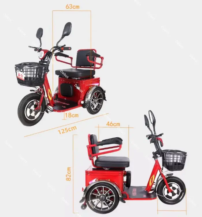 Scooter électrique léger pour parents et enfants