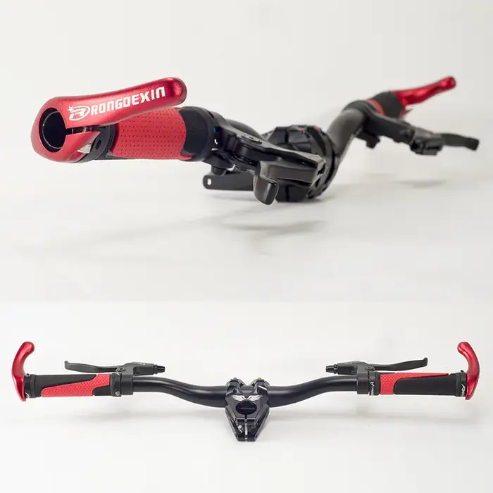 Bicyclette - 2 embouts de guidon anti-usure