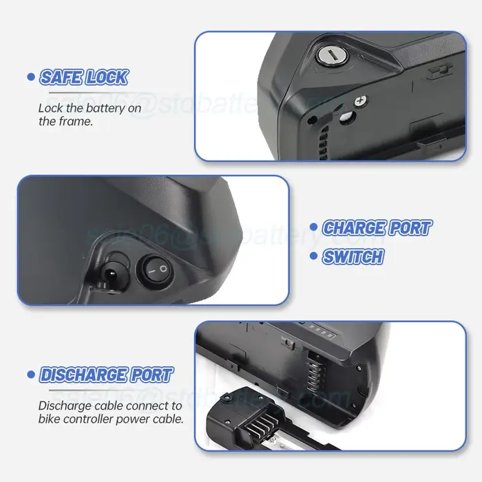 Polly-Batterie 21700 pour Vélo Électrique Bafang/Tyilamart