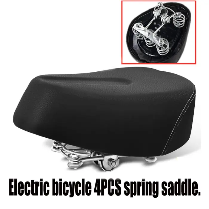 Selle de vélo Spring Balance, VTT, accessoires de vélo électrique, 4 pièces