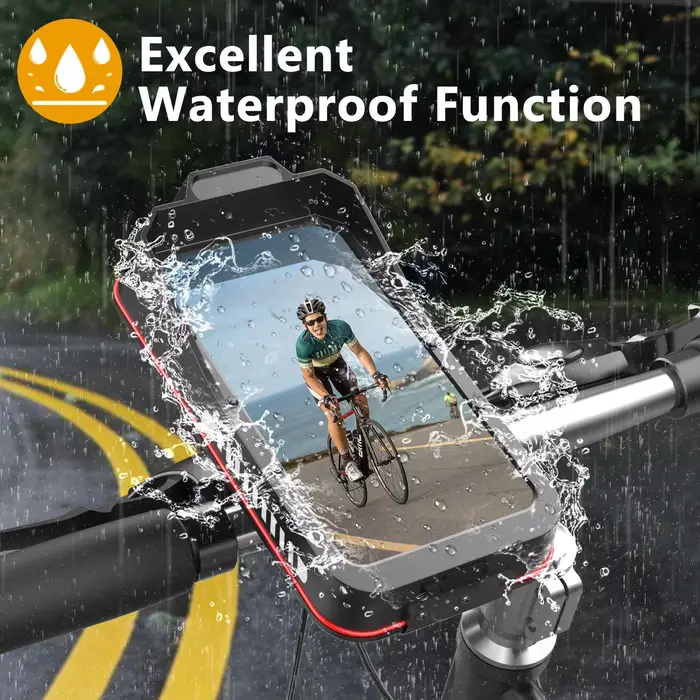 Support de téléphone étanche pour vélo