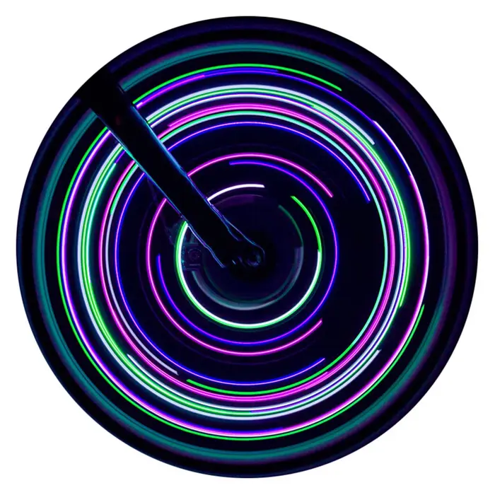Lumières de roue chaude de vélo