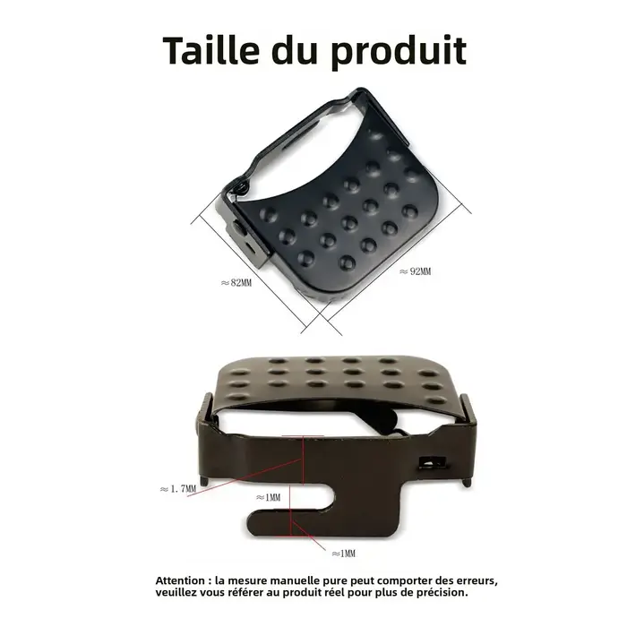 Repose-pieds pliant universel pour vélo électrique