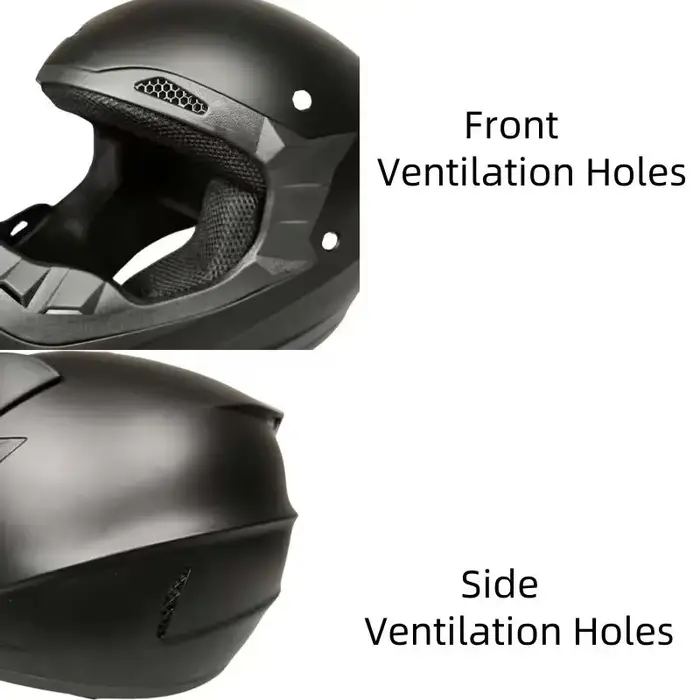 Casque de moto, visière de protection pour moto, casque de VTT