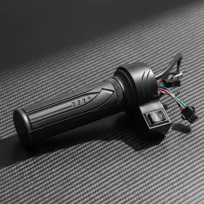 Gestion de la vitesse sans effort avec poignée de guidon à 3 vitesses pour vélos électriques