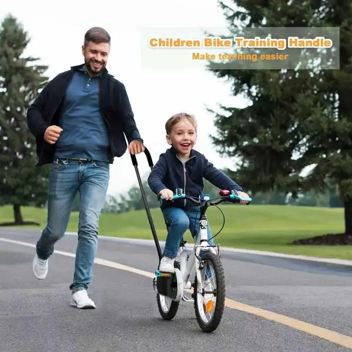 Poignée d'entraînement de sécurité pour vélo d'enfant