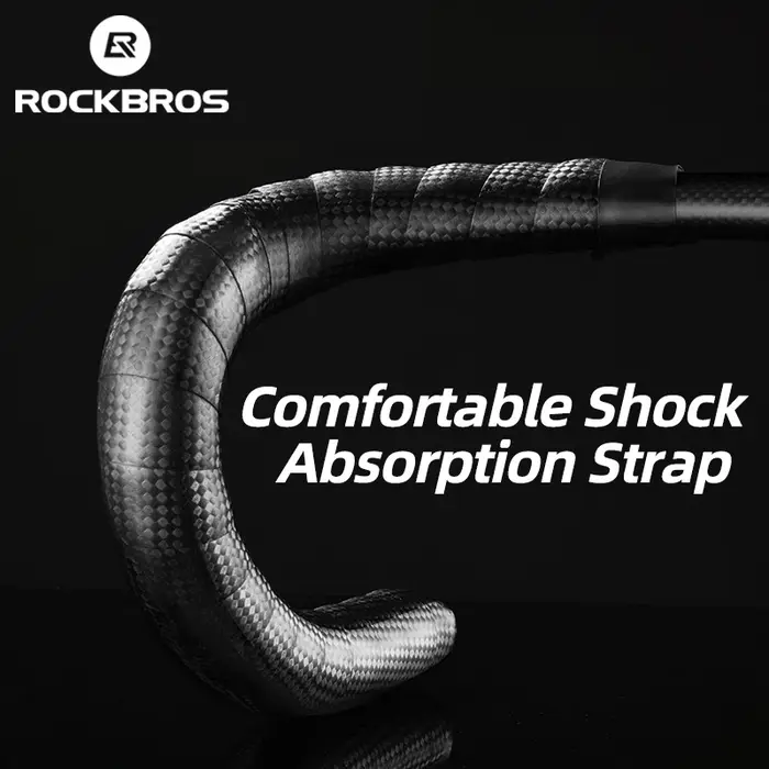 ROCKBROS – bande de guidon de vélo, ceinture antidérapante absorbant les chocs, ultralégère, résista
