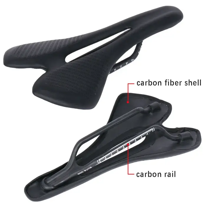 ELITA ONE selle de vélo en carbone 270x143mm Super léger vtt route siège