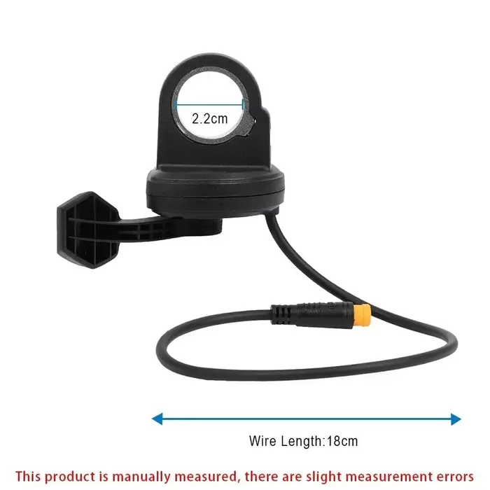 Accélérateur pour trottinettes électriques compatibles iX3 iX4 E-CROSS ONE Pro2 avec câble de 18 cm pour une fiabilité opérationnelle