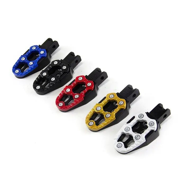 Repose-pieds de moto, pédales à Angle réglable pour vélo électrique