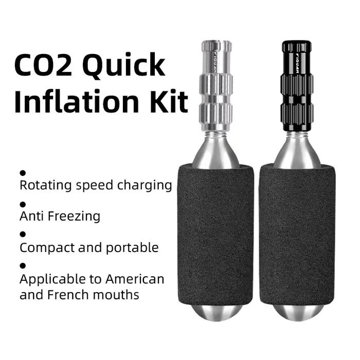 Accessoire de gonflage de pneus de vélo