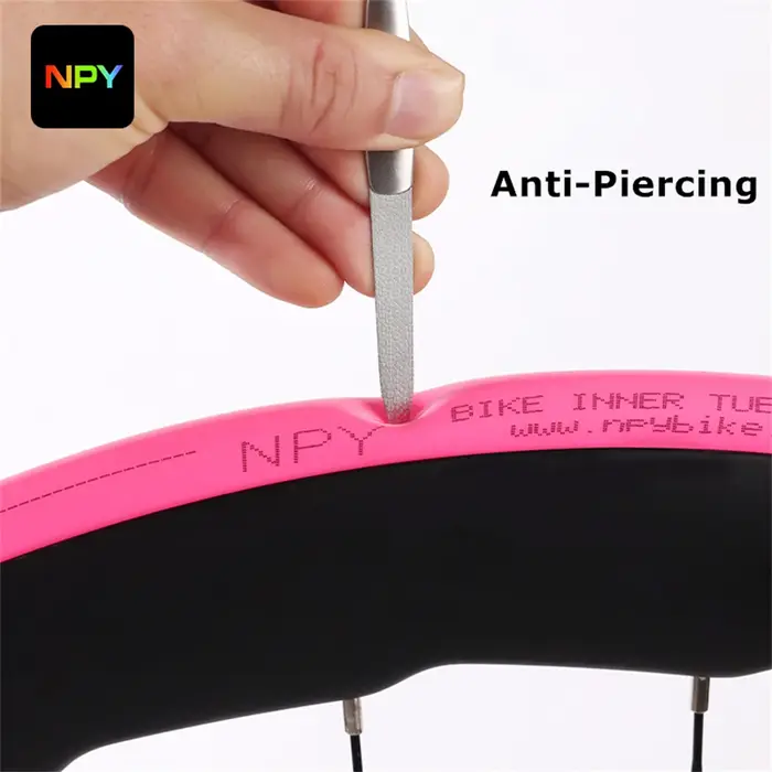 Chambre à air de vélo ultralégère NPY 28g en TPU