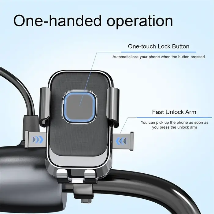 Support de téléphone pour moto