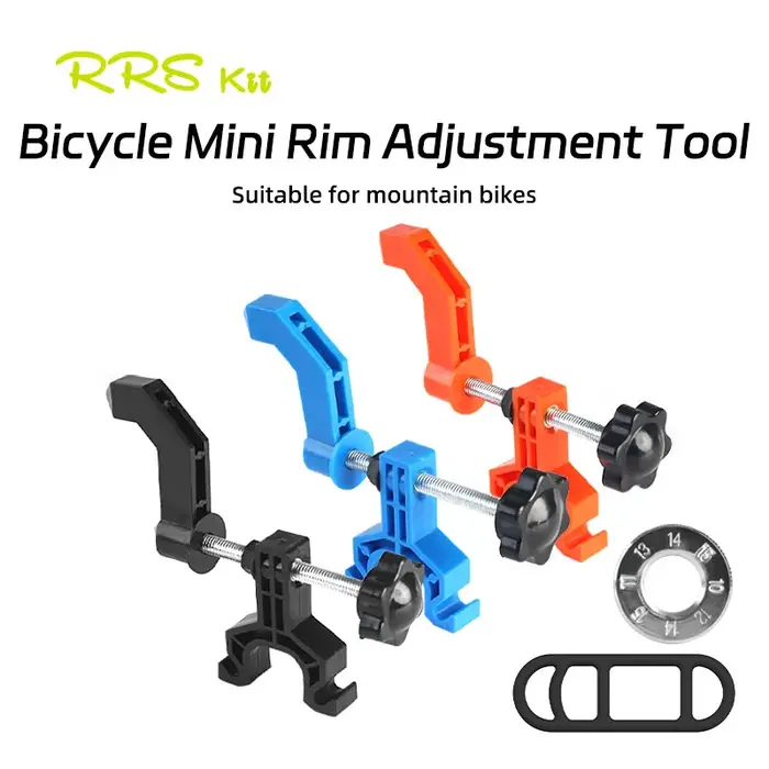 Rrskit support de réglage de roue de vélo outils de réglage de jantes de vélo outils de réparation de roues de VTT accessoires de cyclisme