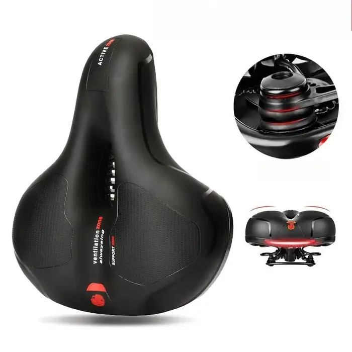 Coussin de selle de vélo, Nouvelle selle ergonomique, Selle de vélo, Accessoires d'équipement cyclis