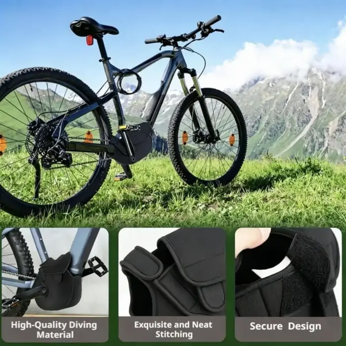 Housse de protection pour moteur de vélo électrique, imperméable et coupe-vent, pour le transport, le stockage, la maison et le garage